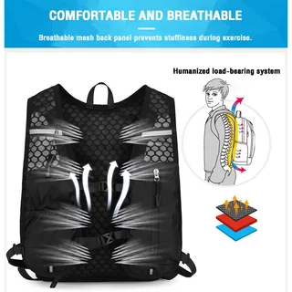 Azela 5L/180g กระเป๋าเป้น้ำ ถุงใส่น้ำ เป้วิงเทล Haft Full Marathon น้ำวิ่งเทรล กันน้ำ ถุง กระเป๋าวิ่งเทรล เป้เทรล