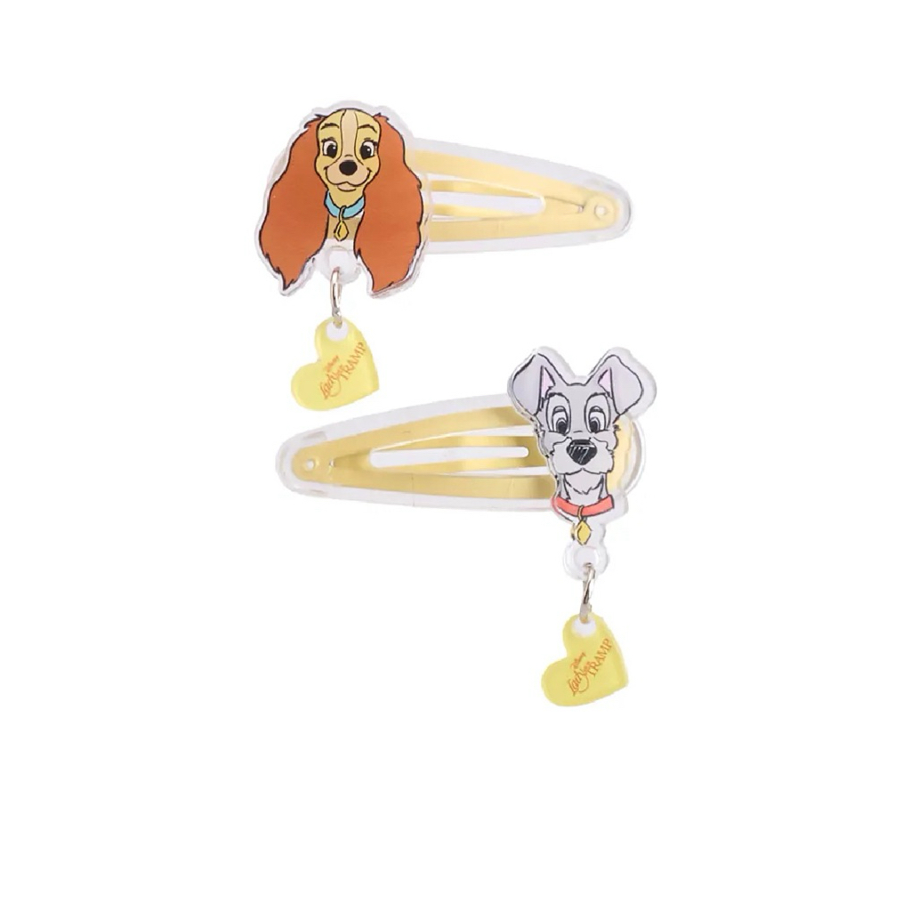 กิ๊บ lady and the tramp Mini mono ชุดกิ๊บติดผม 2 ชิ้น disney