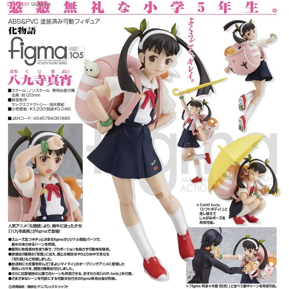 Figma 105 Hachikuji Mayoi มือ2