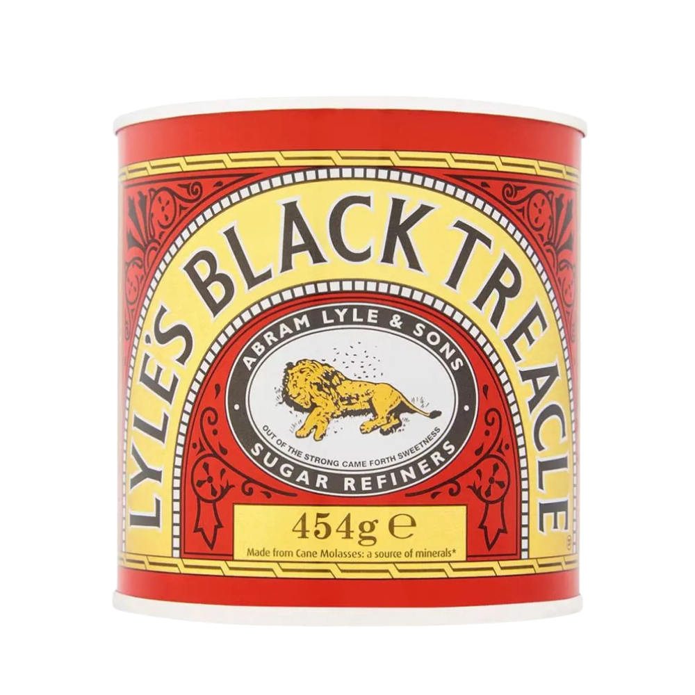 Lyle's Black Treacle ไลล์ น้ำเชื่อมดำข้นทำจากกากน้ำตาลอ้อยบริสุทธิ์ 425 g.