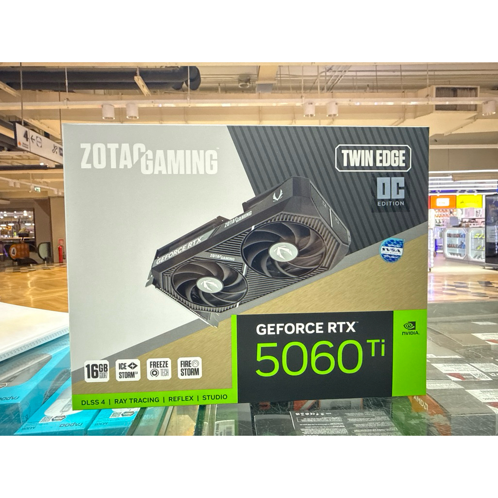 ZOTAC GAMING GEFORCE RTX5060Ti 16GB TWIN EDGE OC GDDR7