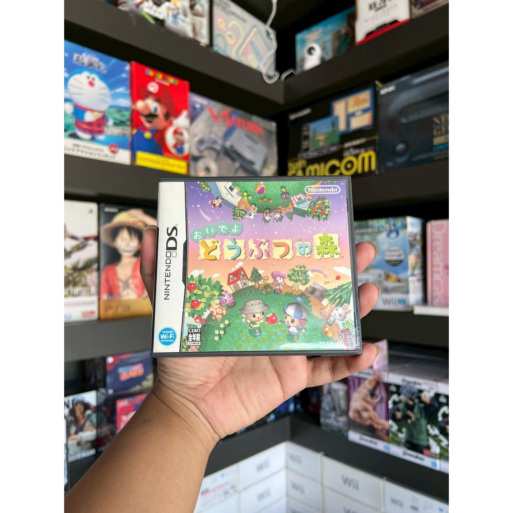 แผ่นเกมแท้ NDS Animal Crossing: Wild World Japan มือสอง