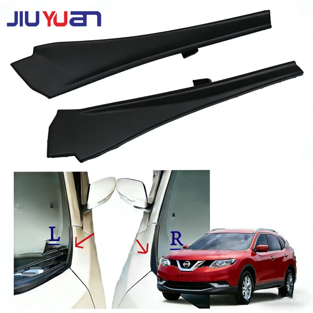JIUYUAN แผ่นครอบใต้กระจก Nissan X-Trail T32 จีวาน แผ่นครอบที่ปัดน้ำฝน แผ่นตกแต่งฝากระโปรงหน้า 66894/66895-4CL0A