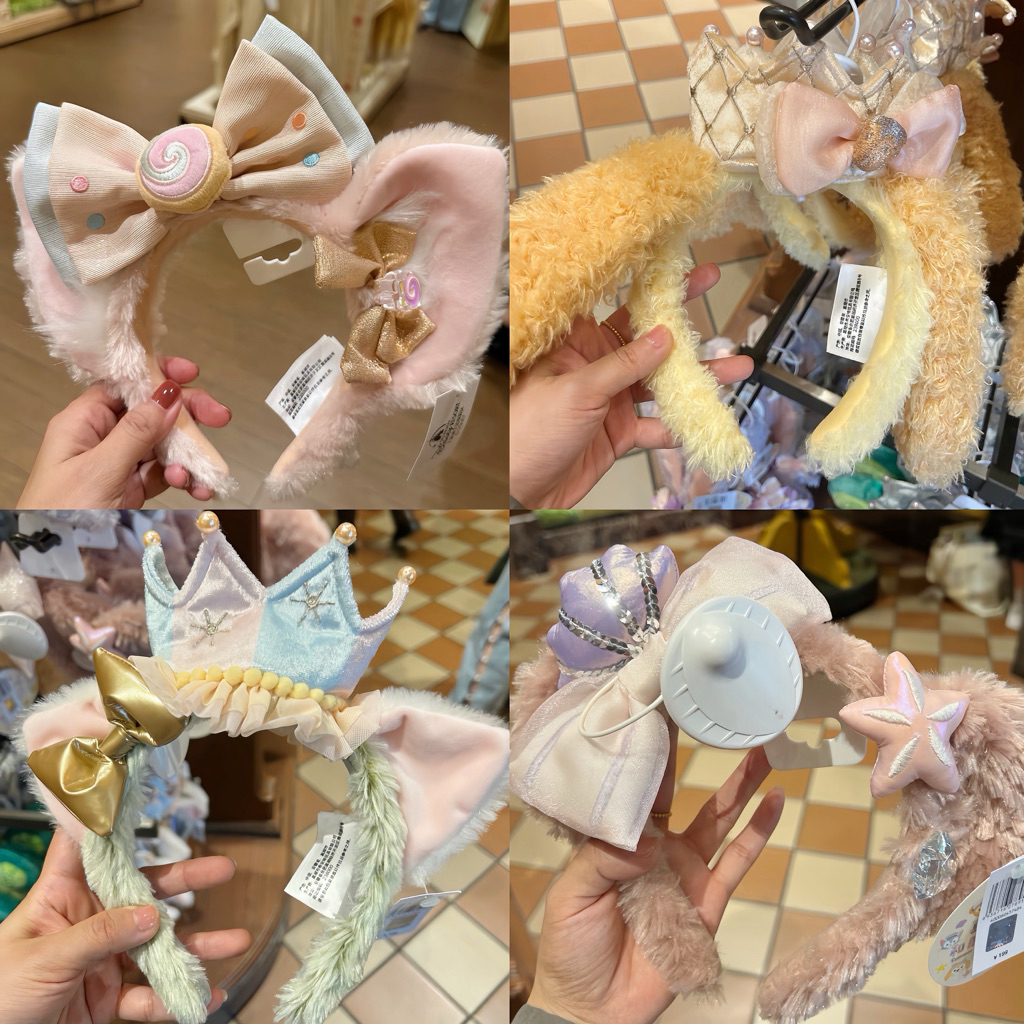♡พร้อมส่ง♡🎀ที่คาดผม Duffy and friends Disneyland Shanghai ลิขสิทธิ์แท้