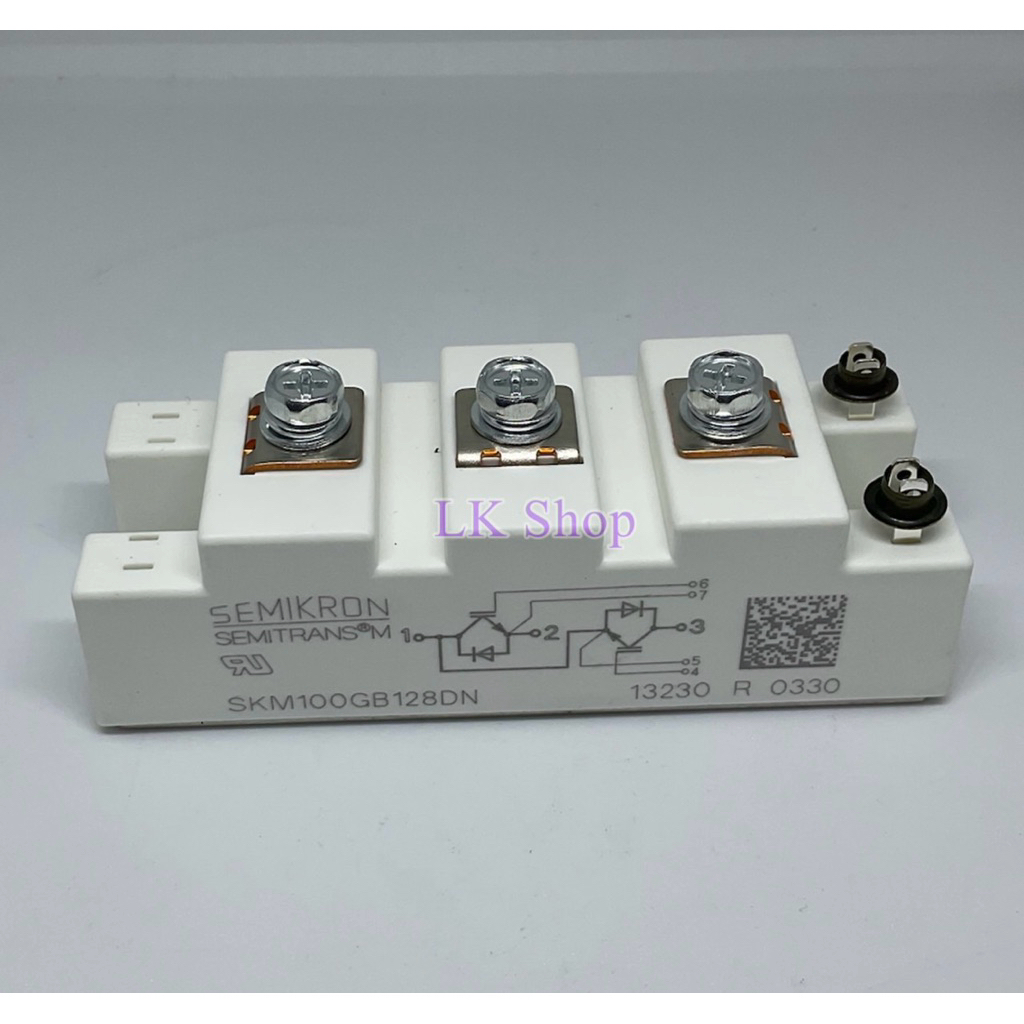 SKM100GB128DN โมดูล เพาเวอร์ IGBT module  SEMIKRON SKM  100GB128DN พร้อมส่ง
