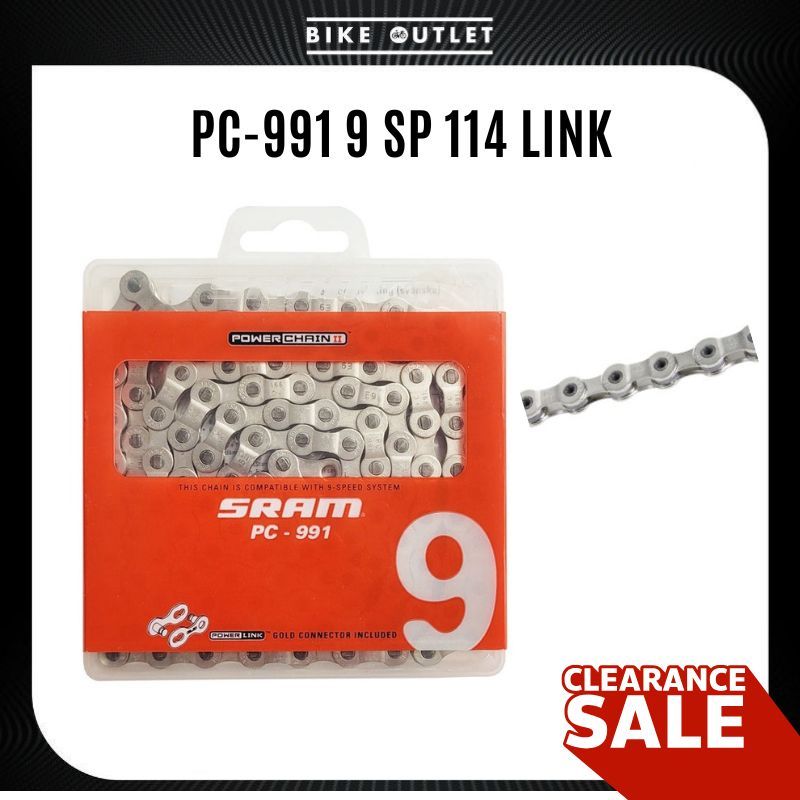 🔥 ล็อตสุดท้าย! SRAM PC-991 9 สปีด 114 link – โซ่แท้ ถอดง่าย ลื่น เงียบ ทนทุกสภาพทาง 🚴‍♂️
