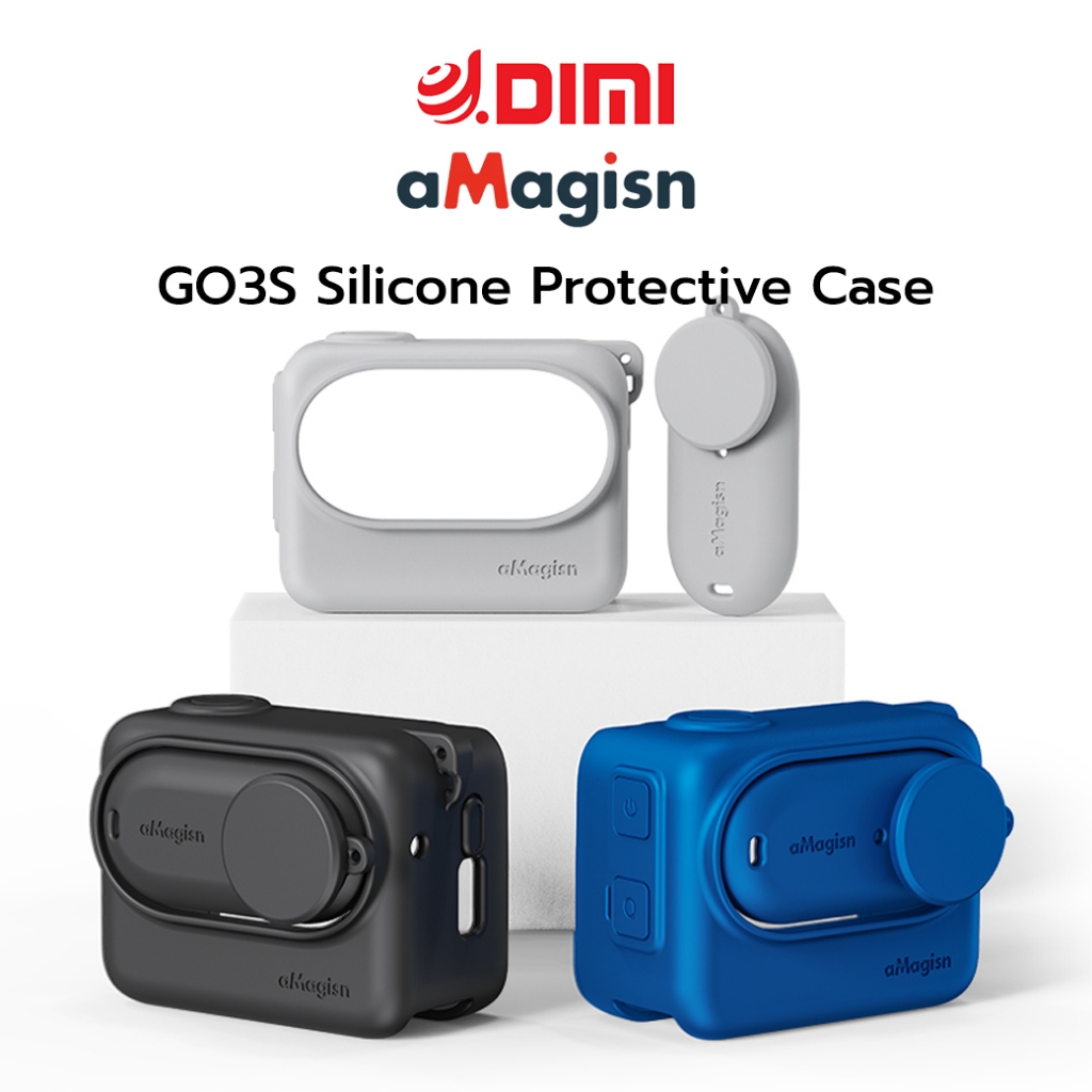 aMagisn GO3S Silicone Protective Case เคสกล้อง insta360 GO3S