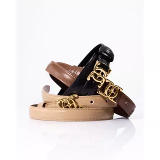 O&B เข็มขัดหนังวัวแท้ รุ่น CLASSIC BELT IN CREST BROWN-39156SC12722F_H5BRXX