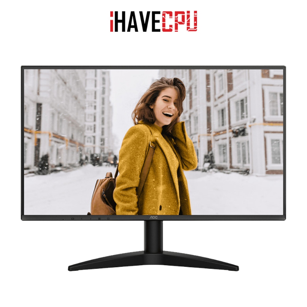 จอมอนิเตอร์ (monitor) iHAVECPU AOC 24B36X/67 - 23.8 IPS FHD 144Hz