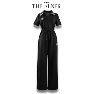 ชุดเซตวอร์มคามิเลียขอบถัก กางเกงขายาว Thealner (ดิอัลเนอร์) AN776