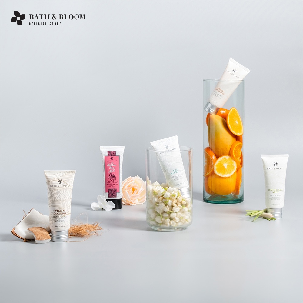BATH & BLOOM كريم يدين ليمون عشبي ونعناع 100 مل — صورة 4