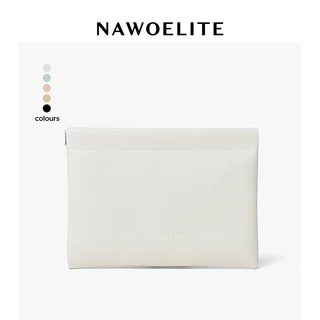 NAWOELITE ช่องเก็บของปิดอัตโนมัติ กระเป๋าเงินเ กระเป๋าลิปสติกสําหรับสตรี กระเป๋าใส่เครื่องสำอาง สําหรับใส่เหรียญ ลิปสติก