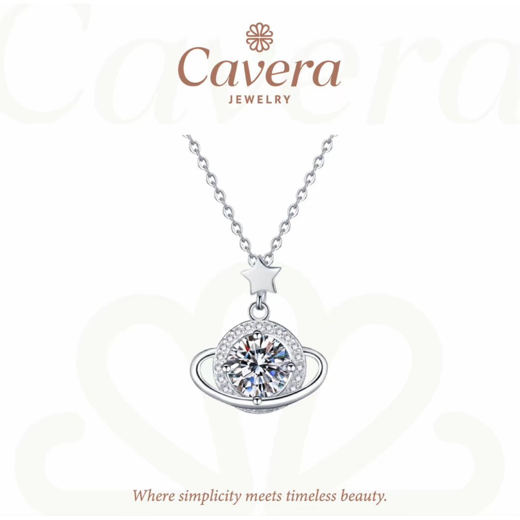 พร้อมส่ง สร้อยคอพร้อมจี้ แบรนด์แท้ Cavera jewelry