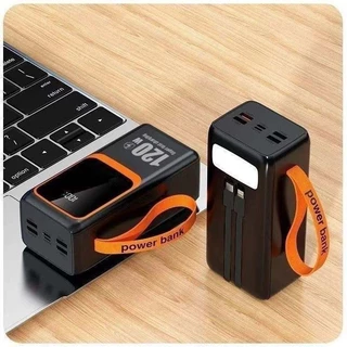 ELRRO(CCC) powerbank 50000mAh พาวเวอร์แบงค์ ชาร์จเร็วพิเศษ120Wของแท้100% แบตสำรองพกพา ใช้ได้กับทุกรุ่นทุกยี่ห้อ