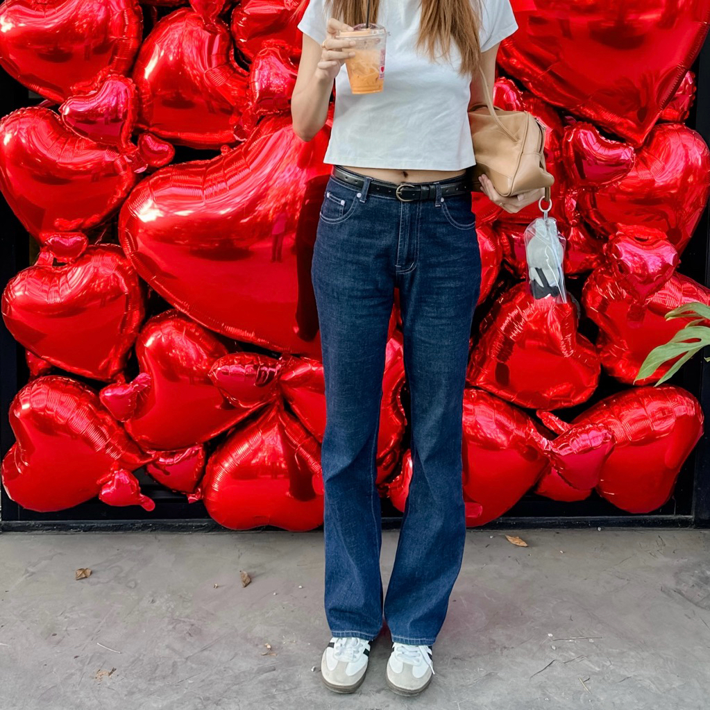 ส่งต่อ กางเกงยีนส์ HARA แท้ สียีนส์เข้ม