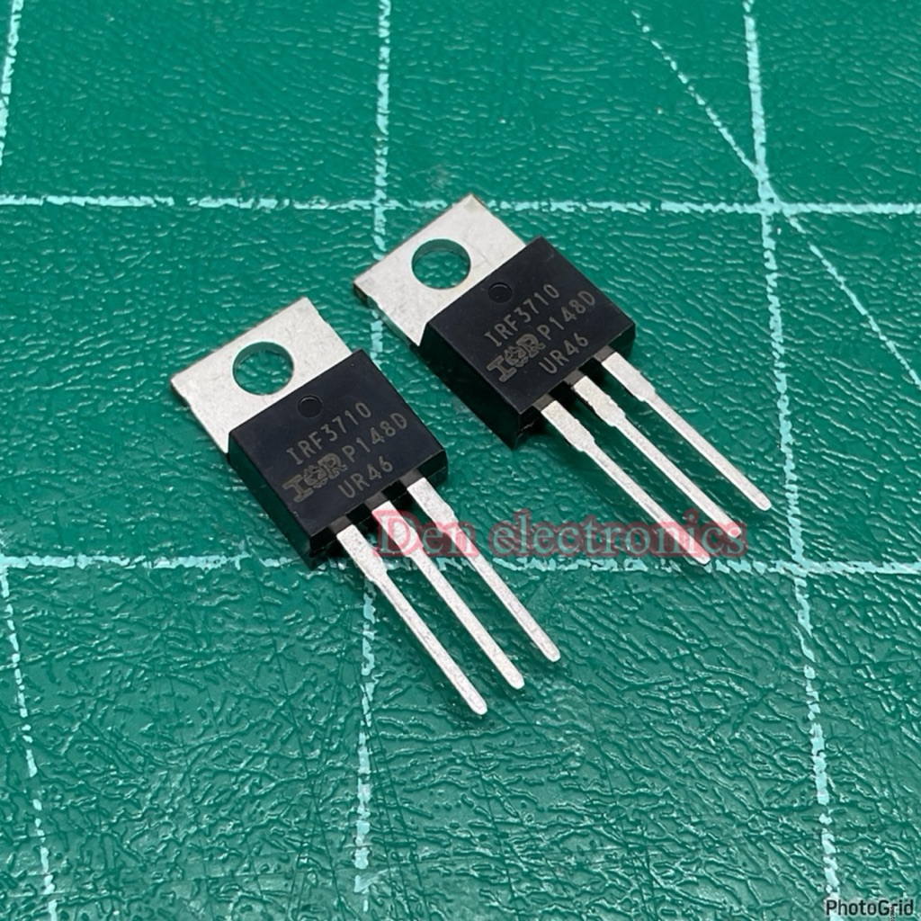 (แพ็ค5 ชิ้น) IRF3710 IRF 3710 มอสเฟต TO-220 MOSFET Transistor N-Channel