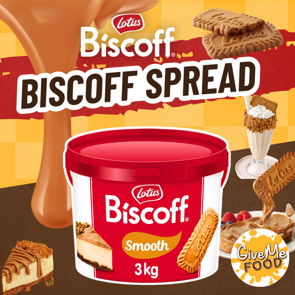 Lotus Biscoff เนยถั่ว Spread Smooth 3kg
