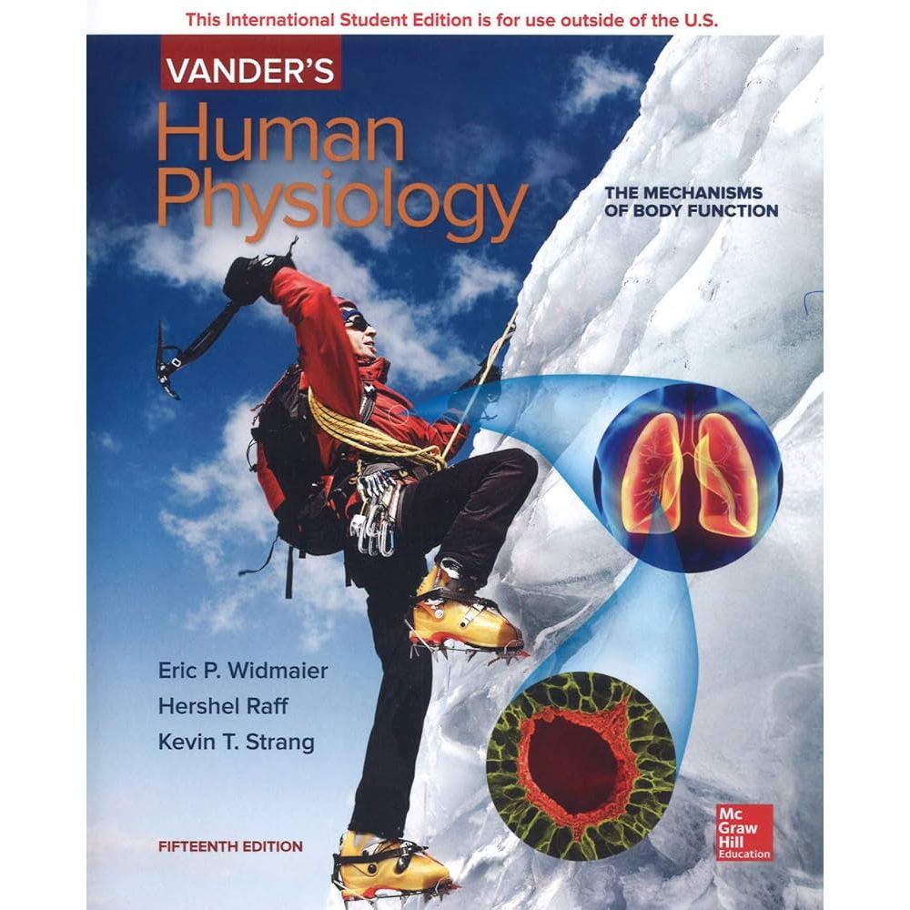 หนังสือ Vander's Human Physiology:The Mechanisms of Body Function ed15/2019