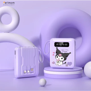 Perimom（ccc）PowerBank 30000mAh พาวเวอร์แบงค์ ใหม่ล่าสุด แบตสำรอง ชาร์จเร็ว รองรับระบบ Fast Charging สายชาร์จ 3 เส้น