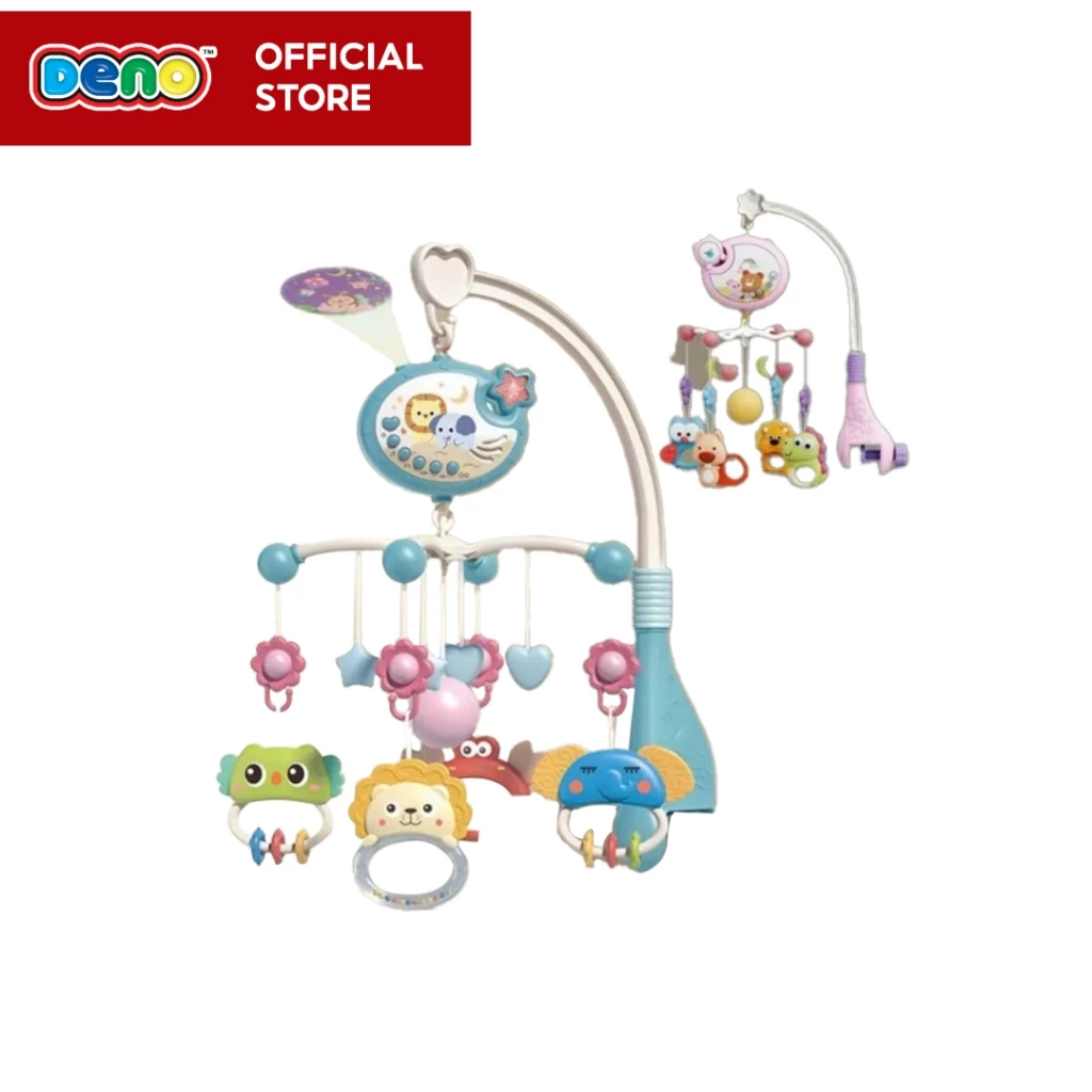 Deno (ดีโน่) โมบายกล่อมเด็ก ลายนก ลายนกน้อย Bibi กล่องสี