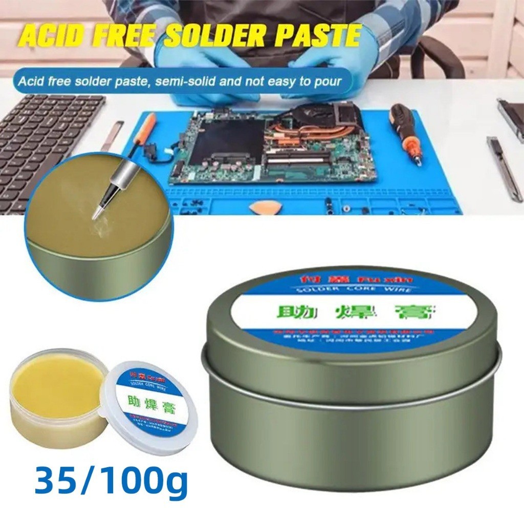 100g ฟลักซ์น้ำยาประสานตะกั่วบัดกรี น้ำยาบัดกรี สําหรับงานเชื่อมอิเล็กทรอนิกส์ - รูปที่ 3