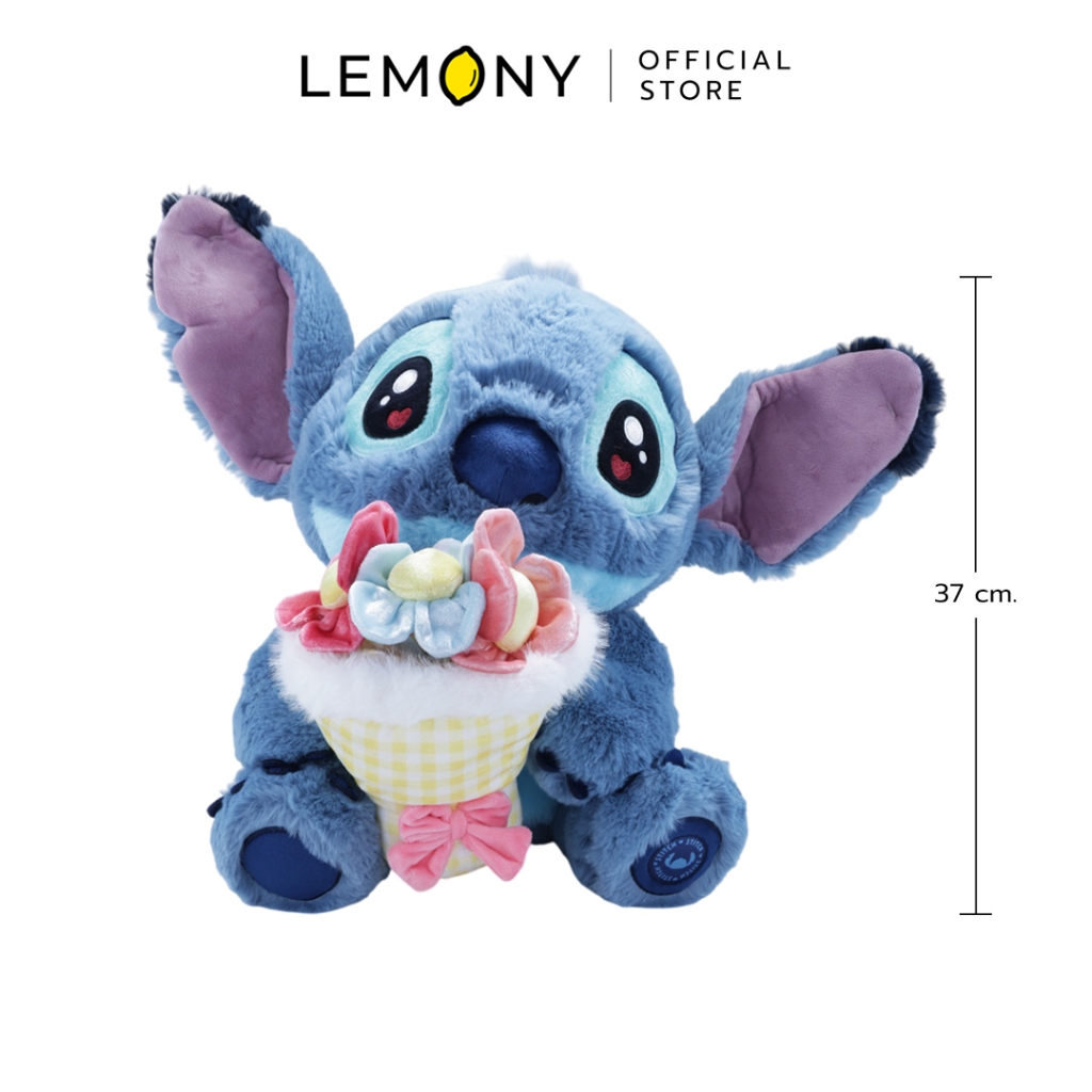 LEMONY ตุ๊กตาสติทช์ ซีรีส์ Confession Moment ขนาด 37 ซม. Disney Lilo & Stitch Collection