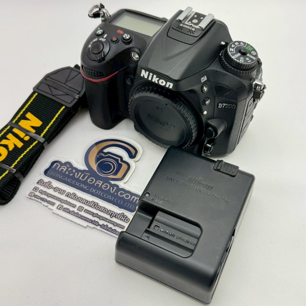 Nikon D7200 Body #ชัตเตอร์12xxx [รับประกัน 1 เดือน]
