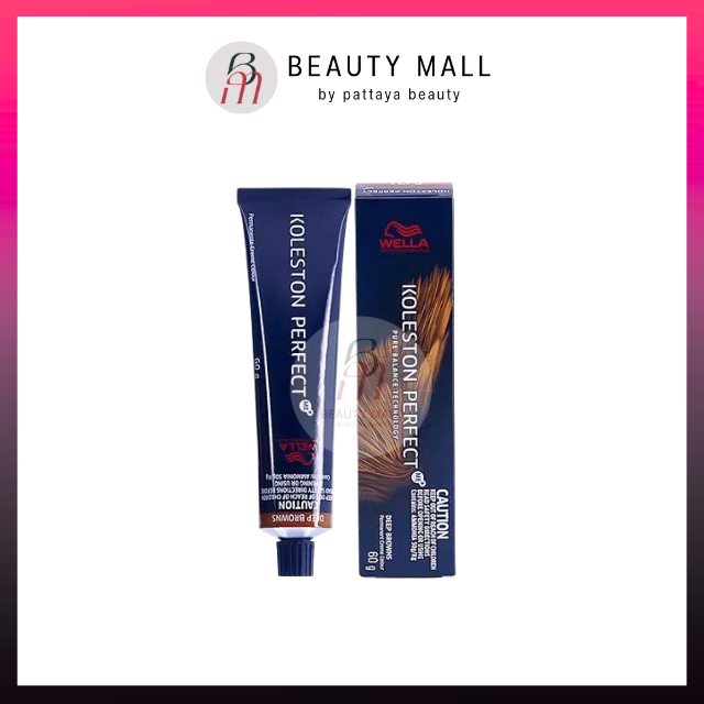 WELLA โคเลสโตน  เปอร์เฟค 60 ml.  ครีมย้อมผม ไม่รวมดีเวลลอปเปอร์ (กรุณาทักแชทสอบถามก่อนสั่งซื้อนะคะ)