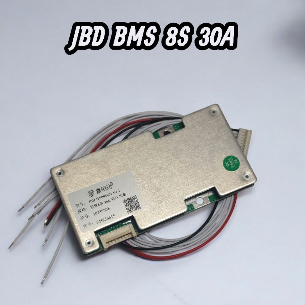 JBD BMS 8s 3.2V สำหรับ LiFePo4 JBD (Jiabaida) 8s 30A 60A