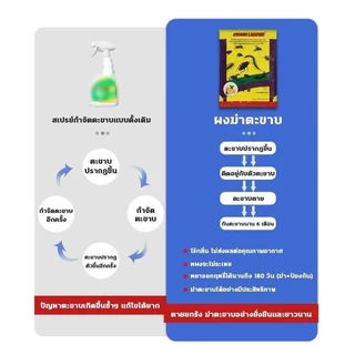 【ซื้อ1แถม1】ผงไล่ตะขาบ ผงกำจัดตะขาบ ผงกำจัดตะขาบ ผงกำจัดตะขาบ กำจัดตะขาบได้หมดจดและยาวนาน สูตรอ่อนโยน ฉีดพ่นได้โดยตรง