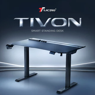 TTRacing Tivon โต๊ะปรับระดับไฟฟ้า Smart Standing Desk (Dual Motor) โต๊ะคอมพิวเตอร์ โต๊ะทำงาน Adjustable Electric Desk
