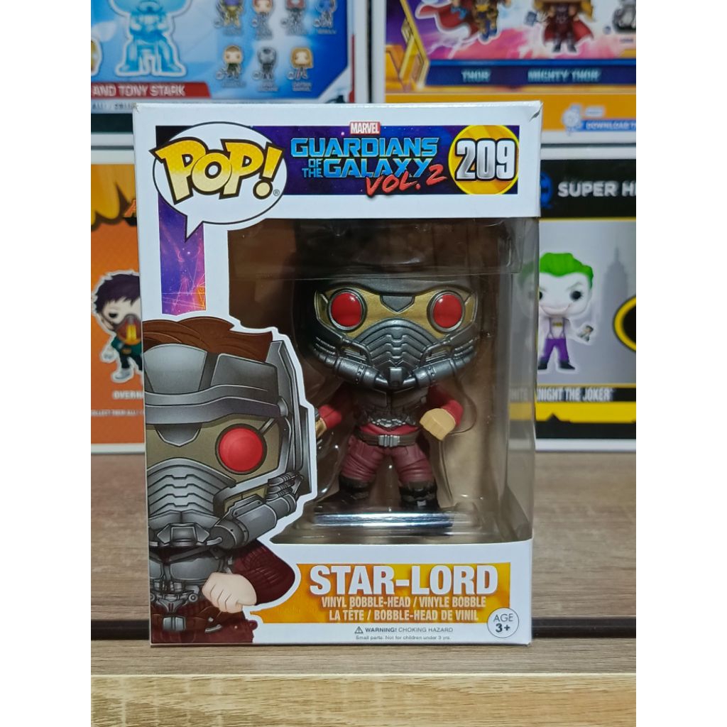 Funko Pop! : Guardians Of The Galaxy Vol 2 - Star-Lord (With Mask) [ กล่องสินค้า - 7/10 ]