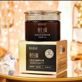 ซื้อ 1 แถม 1 KUGE ครีมท่านหญิง ถั่งเช่าเห็ดหลินจือ สำหรับคนขี้เกียจ ขนาด 50g แพ็คคู่ ครีมทาหน้า บำรุงผิวหน้า