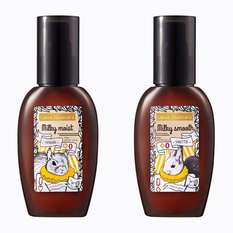 พร้อมส่ง Demi Uevo Jouecara Milky Smooth-Milky moist 100 ml ผลิตภัณฑ์​บำรุงเส้นผมอาหารผมเนื้อน้ำนม