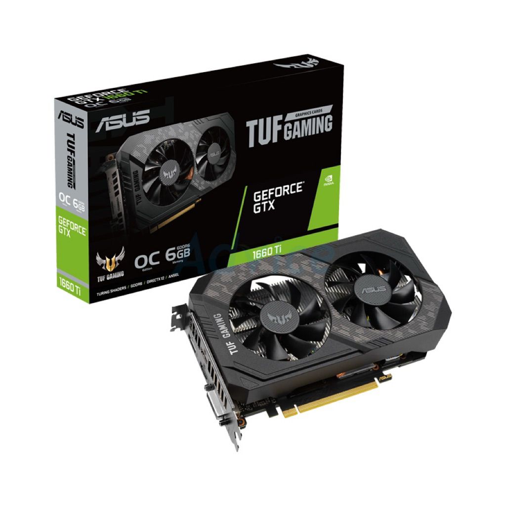 GTX1660TI/6GB ASUS TUF EVO O6G GAMING (OC/D6)