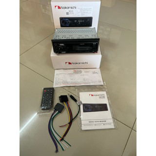1570บาท​ NAKAMICHI  รุ่น NQ711Bเครื่อง​เล่น​ติด​รถยนต์​ บลูท…