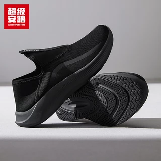 ANTA Slip on Men Walking Shoes รองเท้าสลิปออนสำหรับผู้ชาย ยืดหยุ่น นุ่มสบาย 1125A7726U Official Store