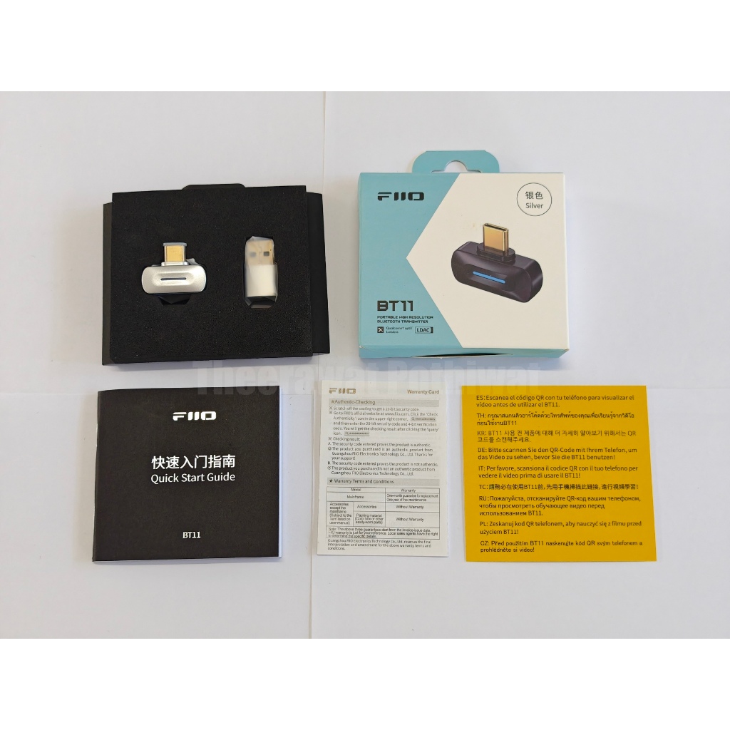 [มือสอง] FiiO BT11 ตัวส่งสัญญาณ Bluetooth QCC5181 รองรับ LDAC [สภาพเหมือนใหม่]