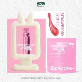 [โปร 1 กล่อง + ส่งฟรี] ไบโอแอคทีฟพลัส BioActive+ Concentrated Liquid Gluta กลูต้า ผิวขาว สว่าง ออร่า สุขภาพดี 10 หลอด