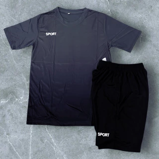 ชุดกีฬาsport เสื้อ1+กางเกง1 ได้ทั้งชุด ชุดออกกำลังกาย พร้อมส่ง