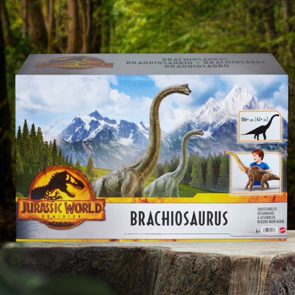 Mattelไดโนเสาร์แบรคิโอซอรัส จูราสสิค เวิลด์🌵BRACHIOSAURUS 🌱 JURASSIC WORLD DOMINION