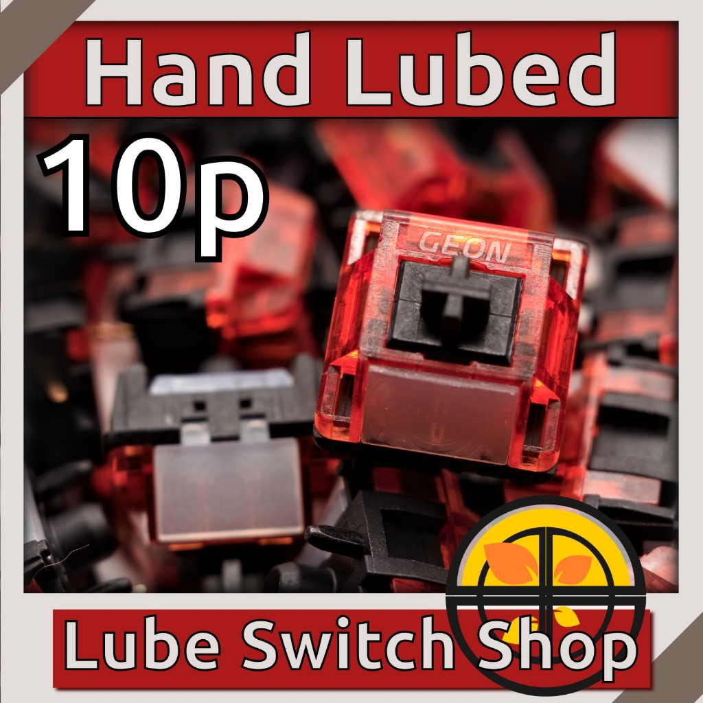 ลูปมือ 10ตัว Geon Raptor MX Extreme V2 Lubed Linear Switch