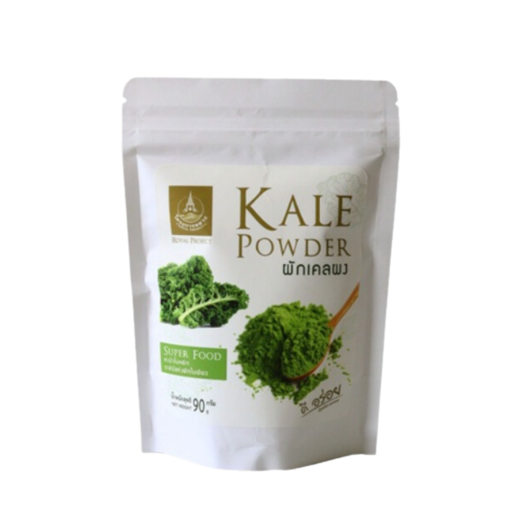 Khanom - ผักเคลผง โครงการหลวง (ขนาด 90 กรัม)