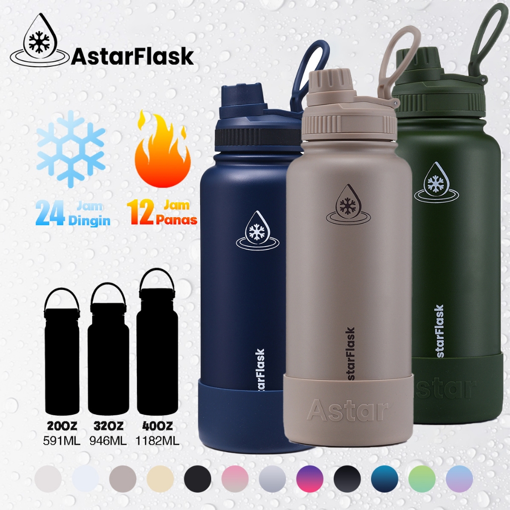 AstarFlasks 16oz 22oz 32oz 40oz แก้วนํ้าเก็บความเย็น แก้วเก็บความเย็น เย็น แก้วสแตนเลส แก้วน้ำสูญญากาศ กระติกน้ำ
