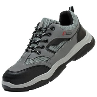 รองเท้าหัวเหล็ก ป้องกันการทิ่มแทง ความปลอดภัยสูง คุณภาพดี