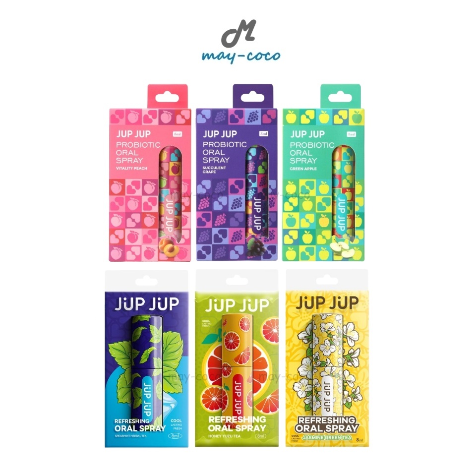 ถูก/แท้/มีไลฟ์ สเปรย์ระงับกลิ่นปาก JUP JUP Oral Spray จุ๊บ จุ๊บ สเปรย์ดับกลิ่นปาก หอม สดชื่น อ่อนโยน