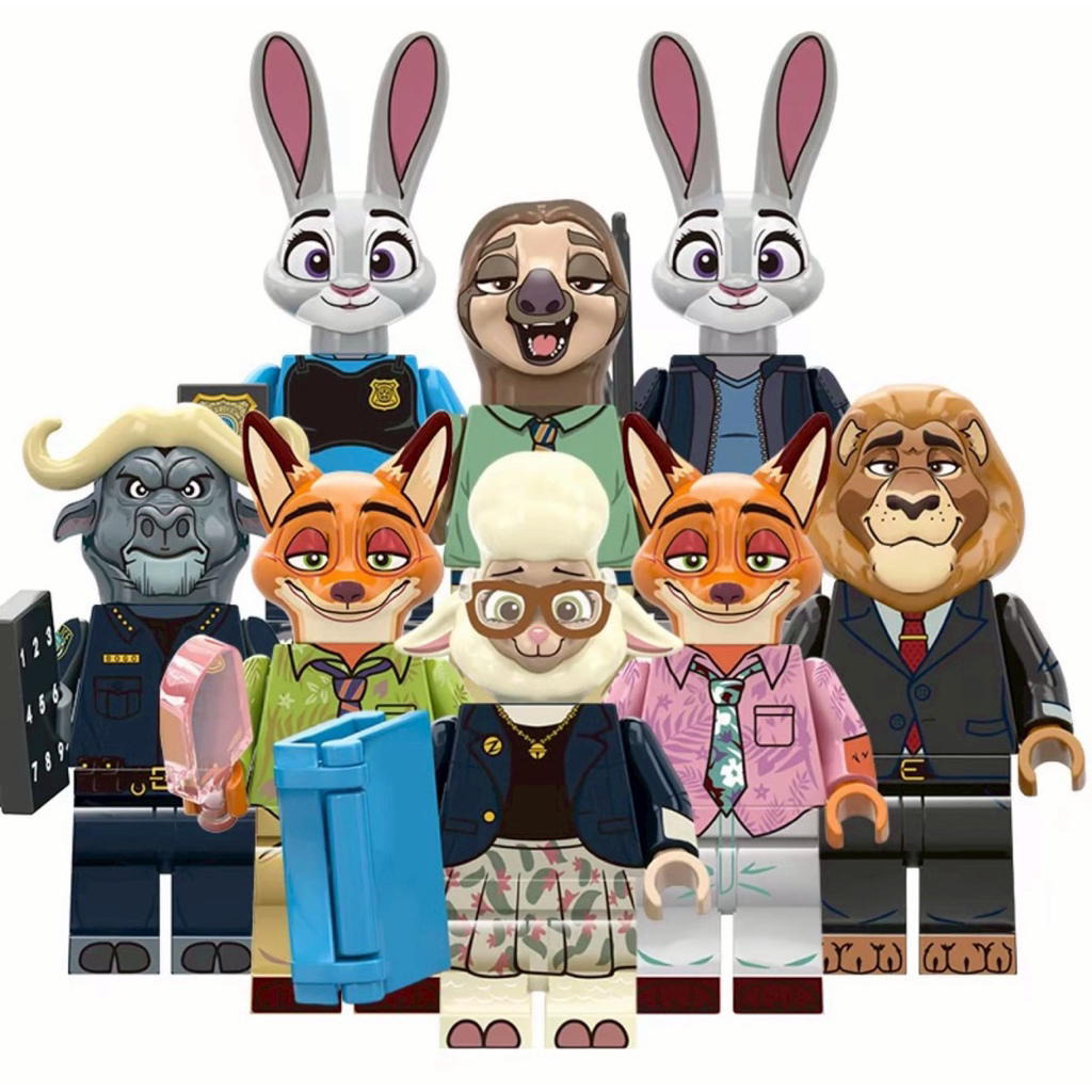 พร้อมส่งในไทย 🚚 ตัวต่อมินิฟิกเกอร์ Zootopia