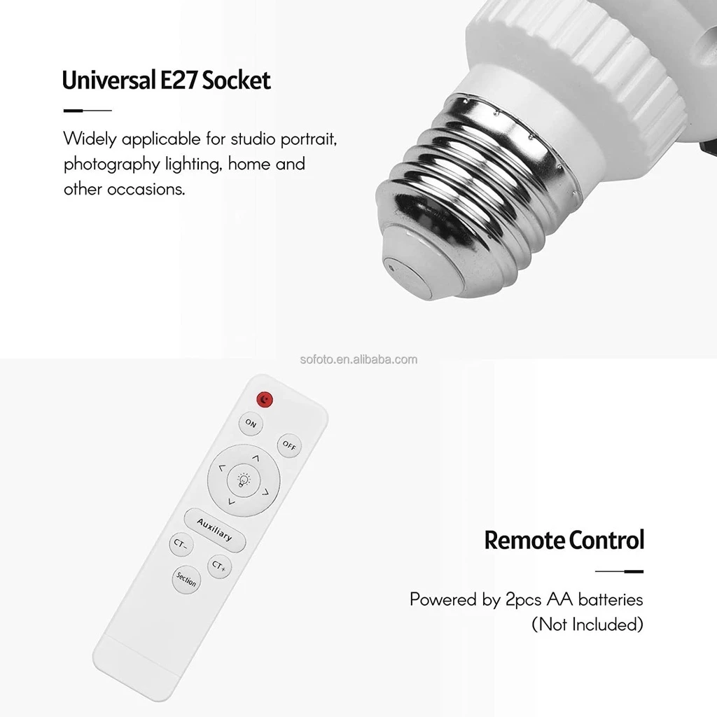 ไฟสตูดิโอ LED 85W พร้อมขาตั้งสำหรับถ่ายภาพและไลฟ์สด thumbnail 5