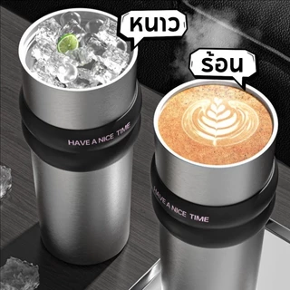 COD ถ้วยฟางพกพา 316สแตนเลส รุ่นลิมิเต็ดเอดิชัน 710ML มีเชือกคล้อง แก้วเก็บความร้อนเก็บความเย็นใช้ประจำวัน