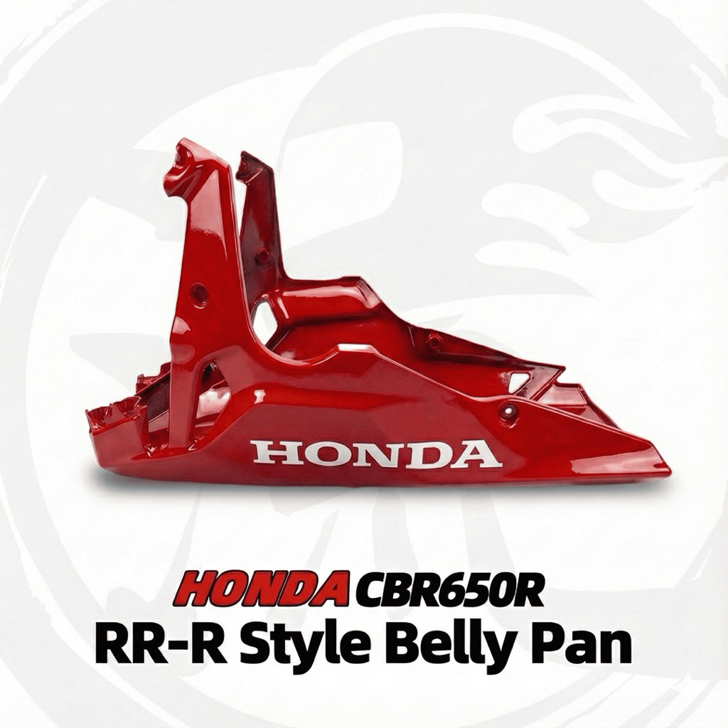 อกไก่แฟริ่งล่าง CBR650R ปี 2024+ ทรง 1000RR-R งาน ABS ตรงรุ่น